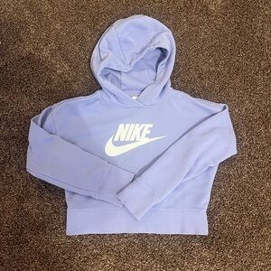 Nike cropped hooded sweatshirt - size M
